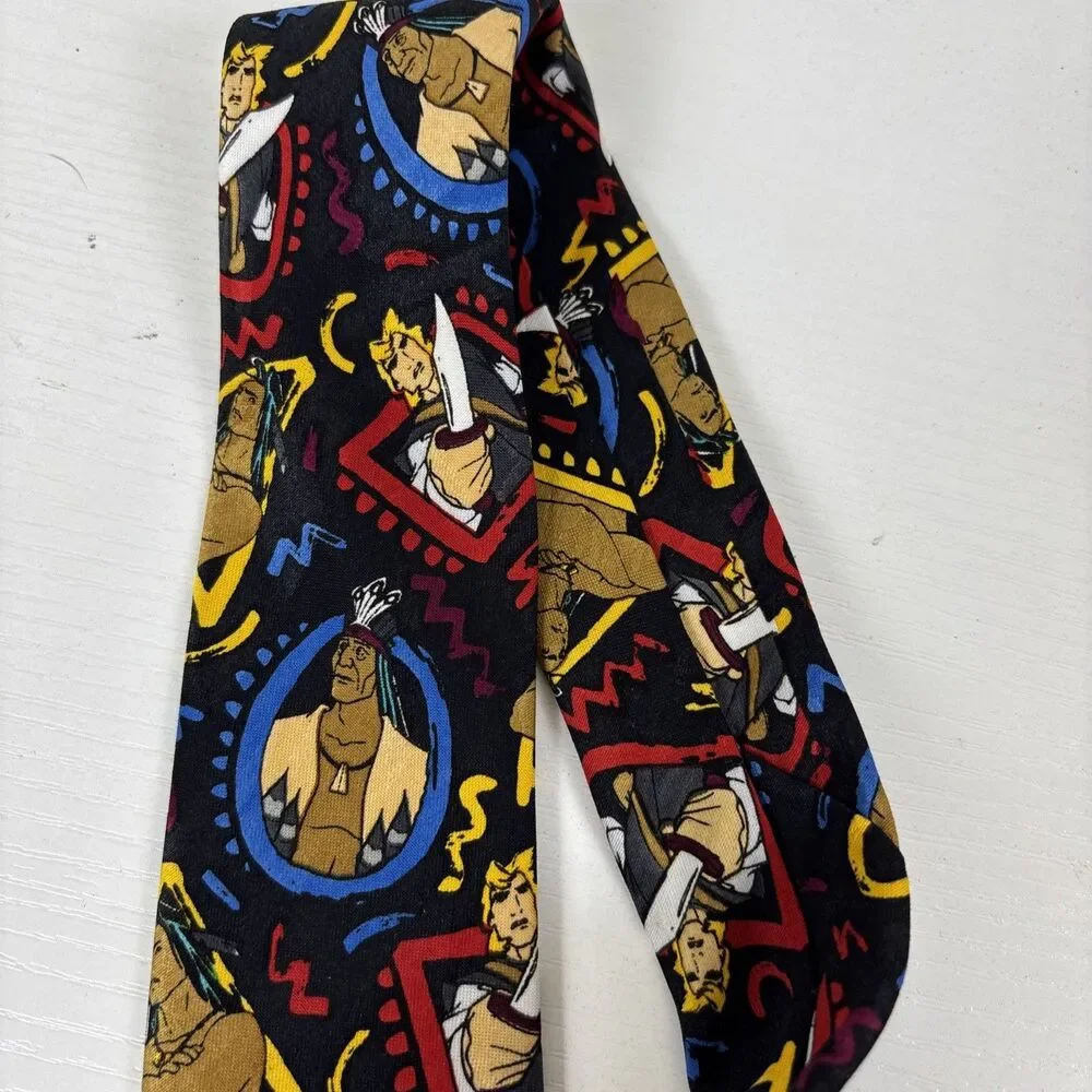 Vintage Disney Pocahontas Childrens Neck Tie With Original Tag!